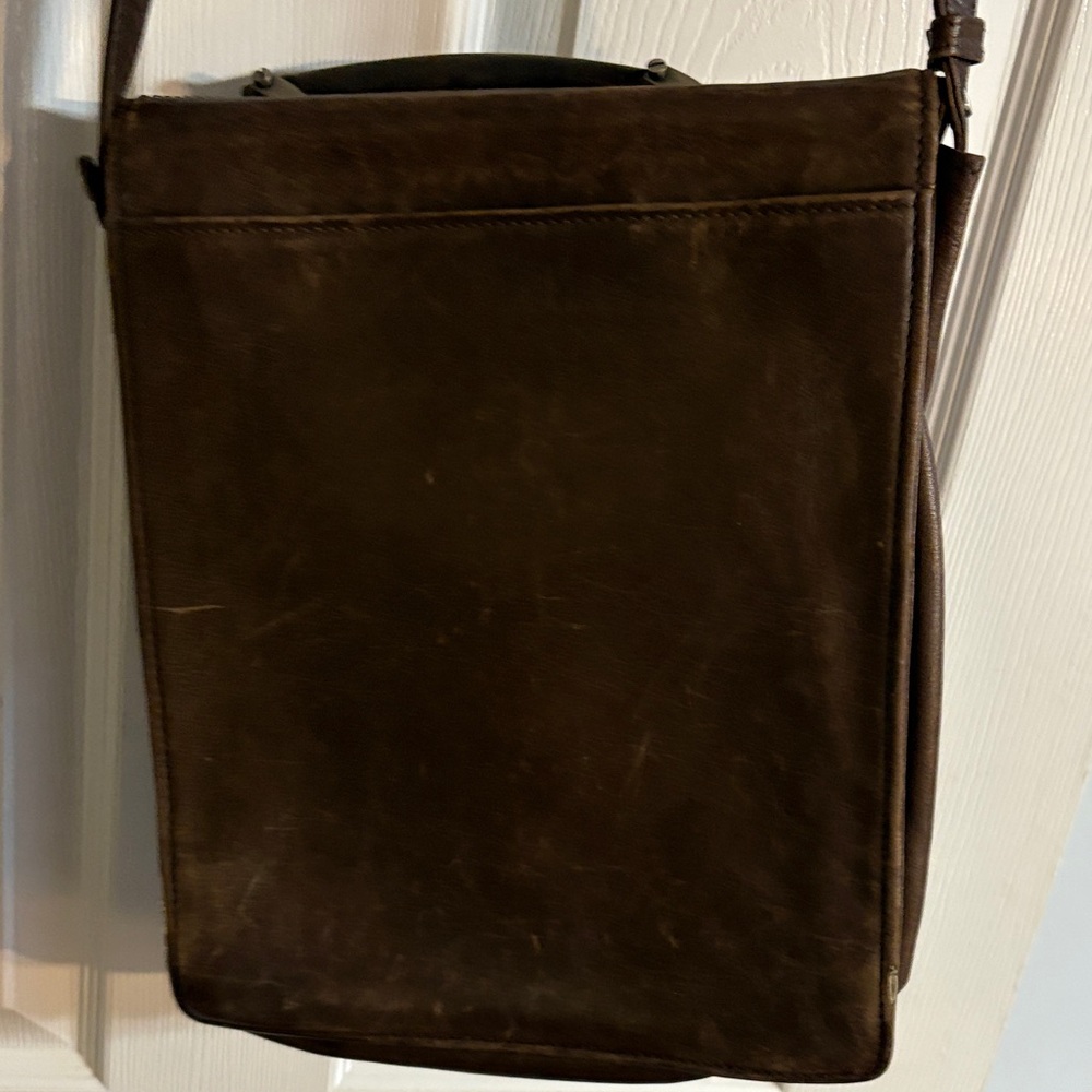 Balenciaga Dark Brown Messenger Bag - Picture 6 of 17